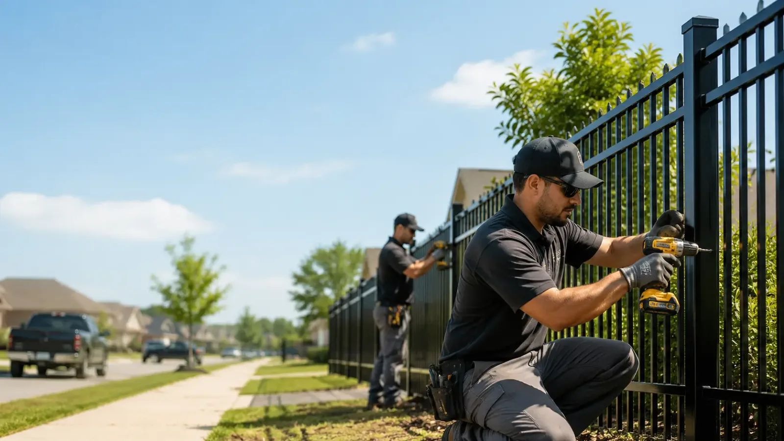 Metal Fence Installation in Prospect, VA